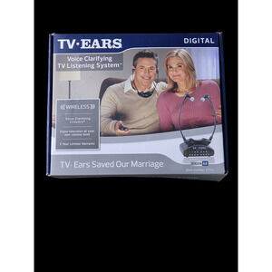 Digital TV Ears Wireless Headset System for the TV